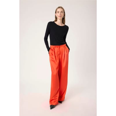 Casual broek SLLiva Casual broek Regular fit red