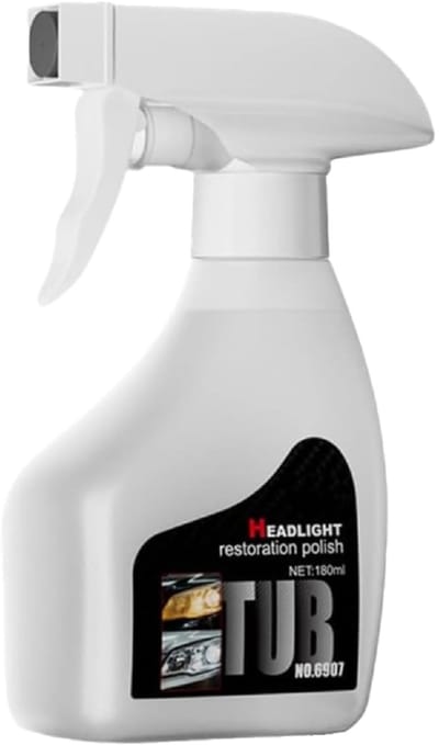 Joiride - Koplamp Herstel Spray - 180ml - Restauratie - Doffe Koplampen Opknappen - Krassen Oxidatie Verwijderen - Geen Schuren - 30 Seconden - CARBRIGHT