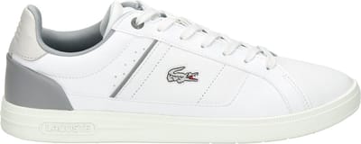 Lacoste Europa Pro Heren Sneakers - Wit/Grijs - Maat 42