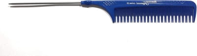Professionele Kam - Naaldkam Haar - Styling en Verzorging - Antistatisch Breukvast - 22 cm - Blauw