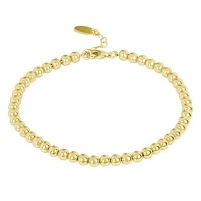 Di Lusso - Armband Arles - Zilver 925 - Gouden plating - Dames - 21 cm