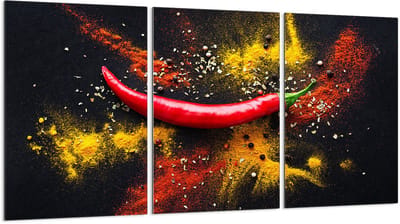 TMK ArtDeko - Scherfvrije Glazen Snijplank - 3x30x52 cm - Meerdere Toepassingen - Hygienisch