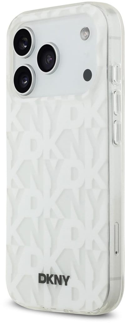 DKNY telefoonhoesje voor iPhone 17 Pro - Dubbele laag - Wit