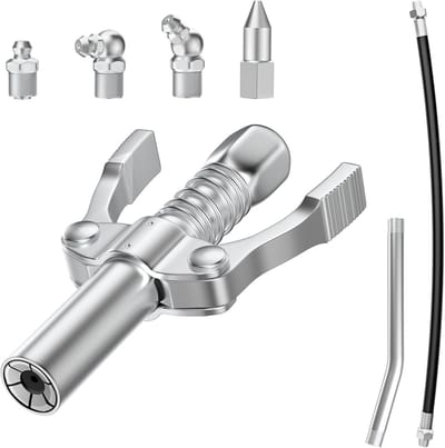 Vetpistool aansluiting 1/8 inch NPT met flexibele slang en sproeiers voor vetpomp