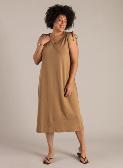 YEST CURVE Urszula Essential One pieces - Summer Taupe - maat 4(54/56)