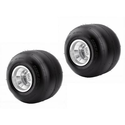 11x7.10 5 Tubeless Slick Band Rubber 4 Ply 3 Bout Bevestiging Racing Drift Band met Aluminiumlegering Velg voor Kart Quad