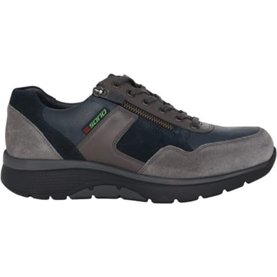 Mephisto Sano Amory - heren wandelsneaker - grijs - maat 40.5 (EU) 7 (UK)
