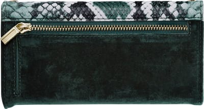 Mobilize Velvet Clutch Apple iPhone 8 / 7 / 6 Plus Hoesje Green Snake