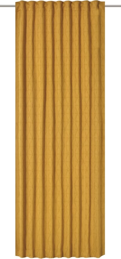 Elbersdrucke Gordijn met verborgen lussen Sunny 255x140 cm curry
