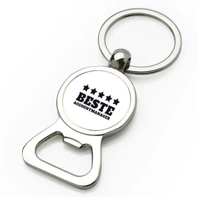 Akyol - beste accountmanager flesopener - Beste accountmanager - collega - welkom - afscheid - 9 bij 3 cm