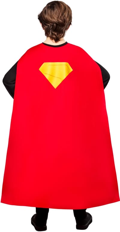 Superman Cape Kinderkostuum - Rubies - Maat One Size