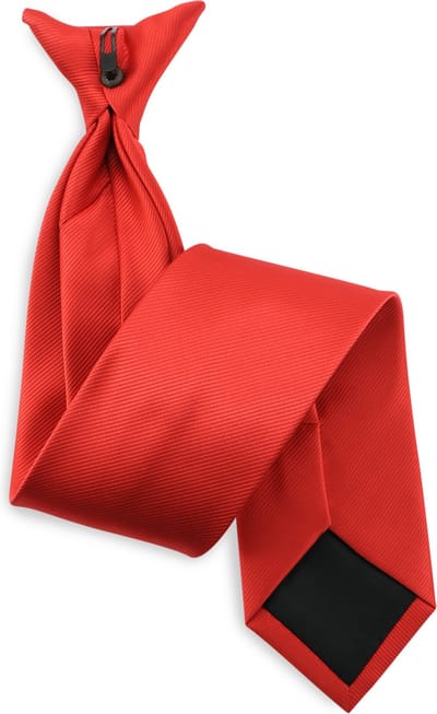JB Collection - Clipstropdassen - clipstropdas rood repp - rood