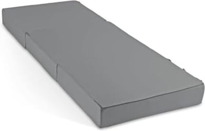 Logeerbed Opvouwbaar - Logeerbed Inklapbaar - Logeermatras Opvouwbaar - Grijs