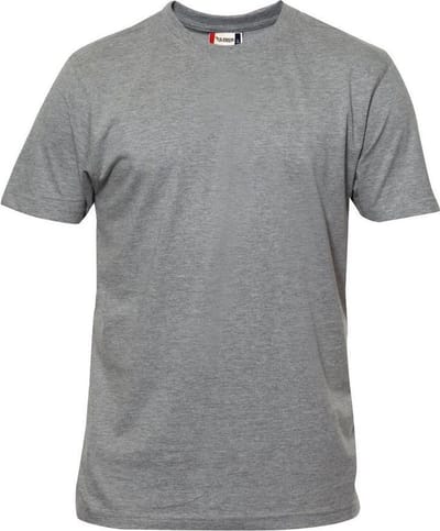 Clique Premium-T 029340 - Grijs-melange - S