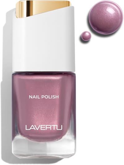 LAVERTU Nagellak Unique – 21 Nitida Rose - Langhoudende Vegan Nagellak met Glanzende Finish – Sneldrogend & Verzorgend – 10 ml