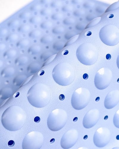 Badkamer doucheruimte zuignap vloermat - exfoliërende douchemat - badmat met massagemat - antislip groot formaat geschikt voor badkamer 100x40CM