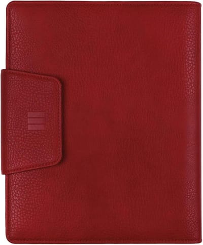 Dagplanner Weekoverzicht - Agenda Organizer - Professionele Planning - Twee Jaar Plan - 12 Maanden - Rood
