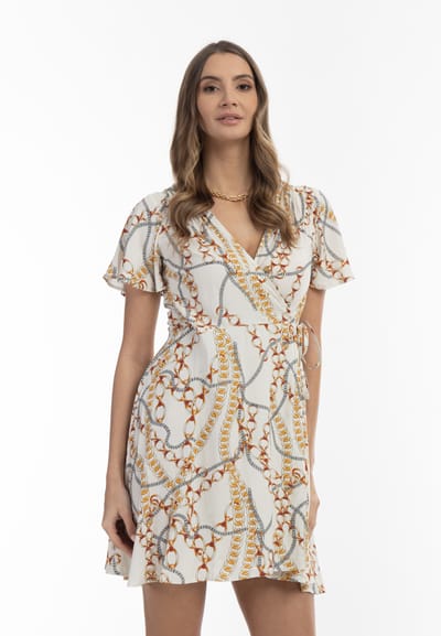 faina Mini-jurk met all-over print