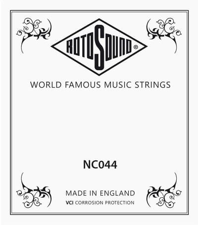 Rotosound NC044 .044 snaar for elektrisch guitar, nickel wound