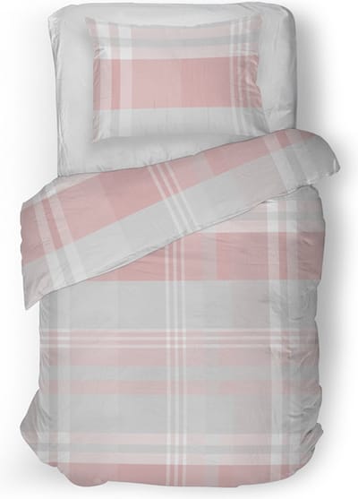 Snoozing Elise Dekbedovertrek - Eenpersoons - 140x200/220 cm - Roze