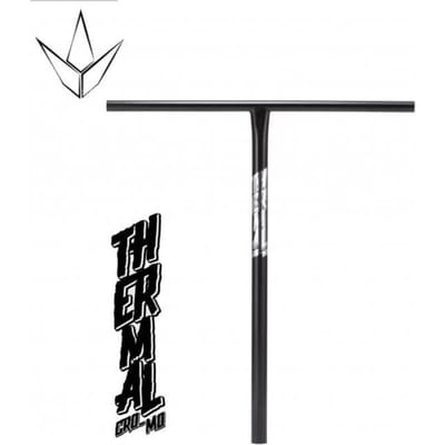 Guidon en T - Blunt - Thermal - 650mm - 600mm - 4130 Chromoly Noir noir