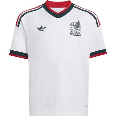 adidas Originals Mexico 2026 Away Shirt Junior - Wit, Wit 15-16Y