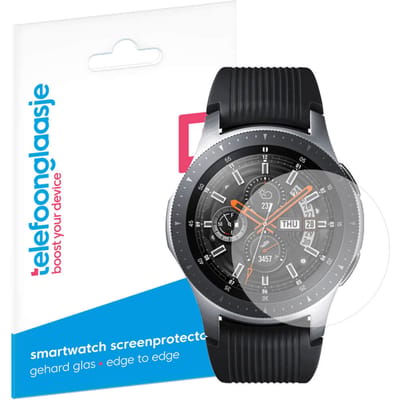 Telefoonglaasje Screenprotector Samsung Galaxy Watch 1 - PMMA - (Dun/Flexibel) Plexiglas Screenprotectors Geschikt voor Samsung Galaxy Watch 1 - Beschermglas - Smartwatch