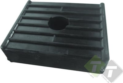 Stootkussen, bootrubber, stootrubber, stootbuffer 120mm x 100mm x 30mm (L x B x H)