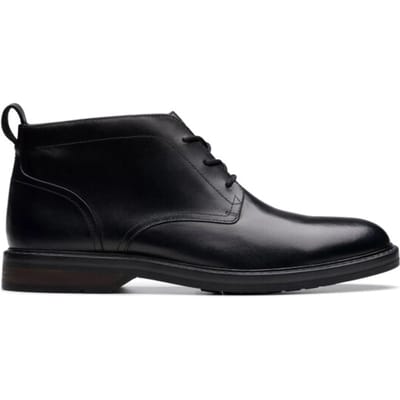 Clarks Aldwin Chukka - heren laars - Zwart - maat 39.5 (EU) 39.5 (UK)