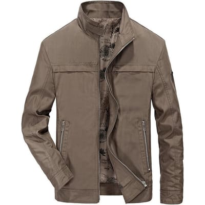 Nieuwe herfst- en winterjassen voor heren: casual, losse jassen in grote maten, militaire stijl, herenbovenkleding XXXXL gray