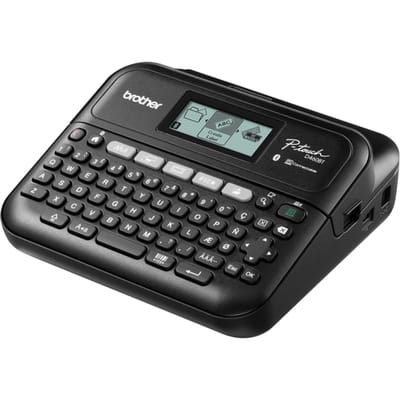Labelprinter Brother P-touch TZe PT-D460BT desktop qwerty 18mm zwart in koffer