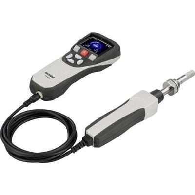 VOLTCRAFT TH-600 Dauwpuntmeter voor persluchtsystemen 0 % Hrel 100 % Hrel Datalogger functie