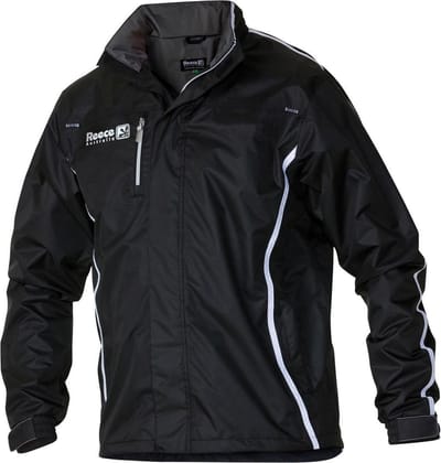 Reece Breathable Jacket - Hockeytrainingsjas - Kinderen - Maat 140 - Zwart