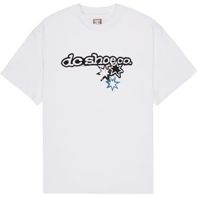 Dc Shoes Star Struck T-shirt Met Korte Mouwen Wit M Man