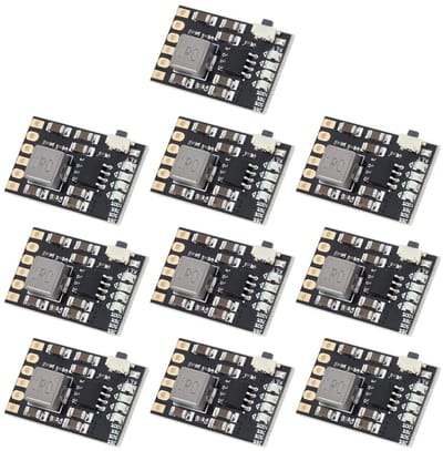 Dailygoody - Lithium Accu Oplader Module - 10 Stuks - 5V 2A Oplader - Met Bescherming - Veilig Gebruik - Accu Oplader - Geschikt voor Lithium Accu's -