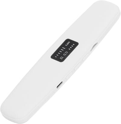 Slaap Luidspreker - Onder Kussen Speaker - Ontspannen Slapen - Bottransmissie Technologie - 19 x 8 x 3 cm - Wit