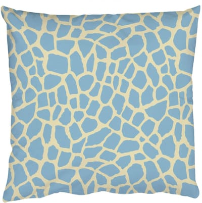 Sierkussens - Kussentjes Woonkamer - 50x50 cm - Giraf - Modern - Blauw
