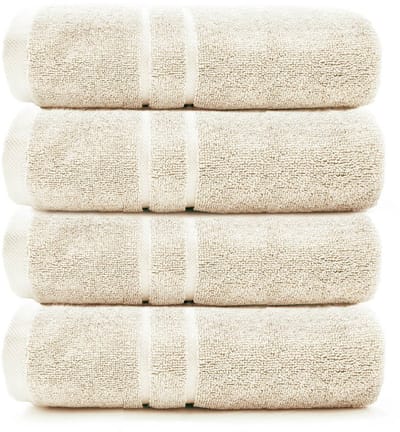 HOOMstyle Gastendoekje Boutique - 4 stuks - 30x50cm - Off White