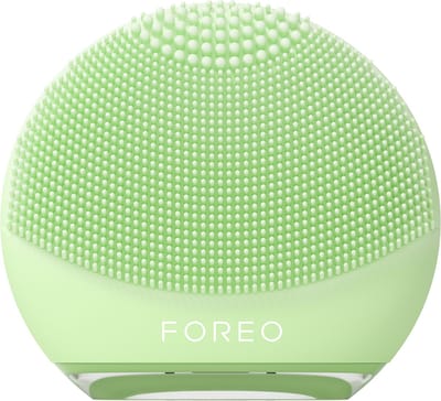 FOREO LUNA 4 go 2-zone gezichtsreinigingsborstel en verstevigingsapparaat voor alle huidtypen, Pistacio