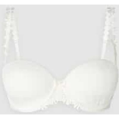 Beha met cups en hartvormige hals, model 'Avero'