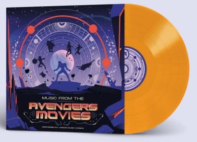 London Music Works - Music From The Avengers Movies (LP) (Coloured Vinyl)