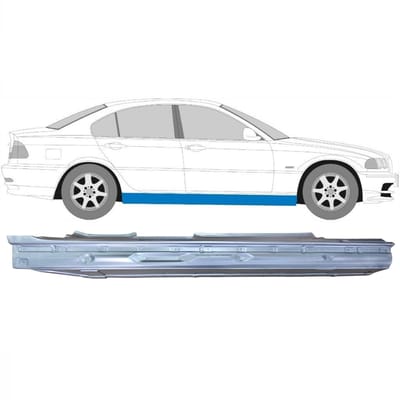 Volledige dorpel voor BMW 3 E46 1998-2006 / Rechts