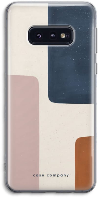 Case Company® - Hoesje geschikt voor Samsung Galaxy S10e hoesje - Geo #5 - Soft Cover Telefoonhoesje - Bescherming aan alle Kanten en Schermrand