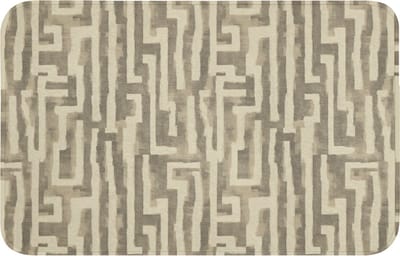 WC mat 80x50 cm - Antislip - Abstract - Geometrisch - Groen - Toiletmat - Vloermat - Douchemat - Toilet tapijt - Toiletmatten