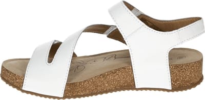 Josef Seibel - TONGA 25 - Sandalen met hakDames Sandalen - Kleur: Wit/beige - Maat: 42