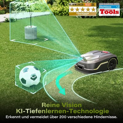 SRM600 Pro Draadloze Robotmaaier zonder - Robotmaaier zonder Kabel, AI Vision - Medahomestore