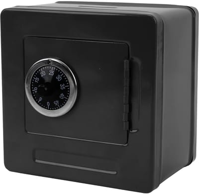 SPHProducts - Veilige Opbergdoos - Geld en Sleutels - Duurzaam en Compact - Organiseer Documenten - Ideaal voor Thuis en Kantoor - Grijs