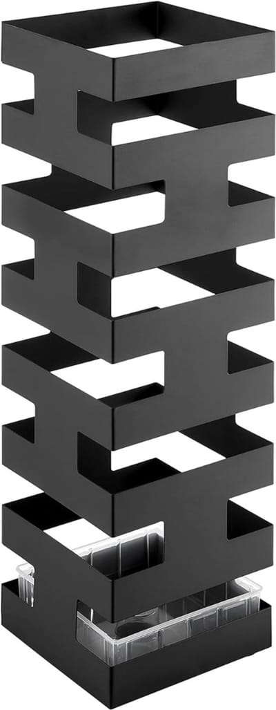 CLVP® Paraplubak - Paraplustandaard - Metaal - Zwart