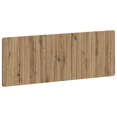 vidaXL - Wandgemonteerd - Hoofdbord - ZWOLLE - Artisanaal - eiken - Bewerkt - hout