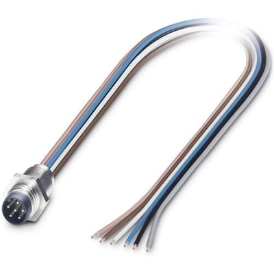 Phoenix Contact 1542664 Sensor/actuator inbouwconnector M8 Aantal polen (sensoren): 6 Stekker, inbouw 0.50 m 1 stuk(s)